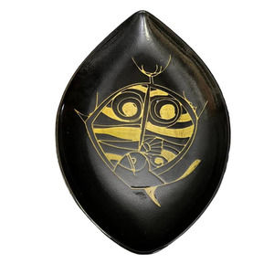 Vintage Poole Pottery  Teardrop Shape